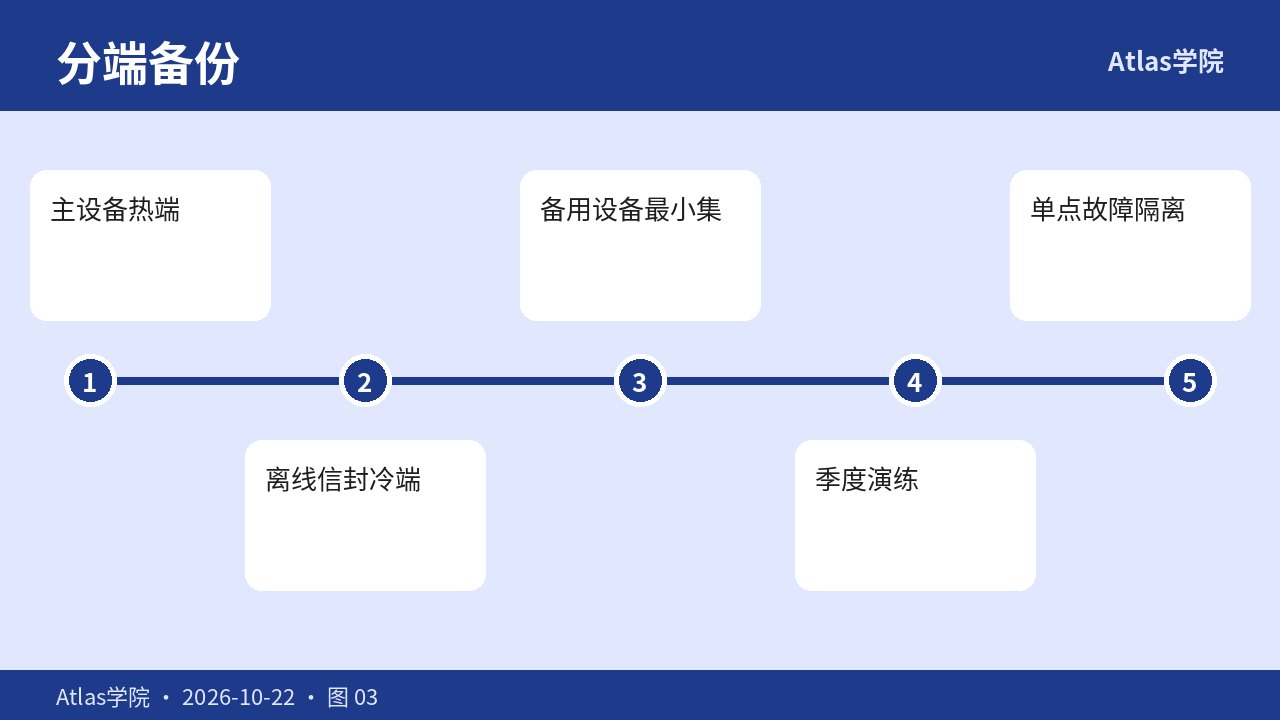 分端备份四季演练时间线