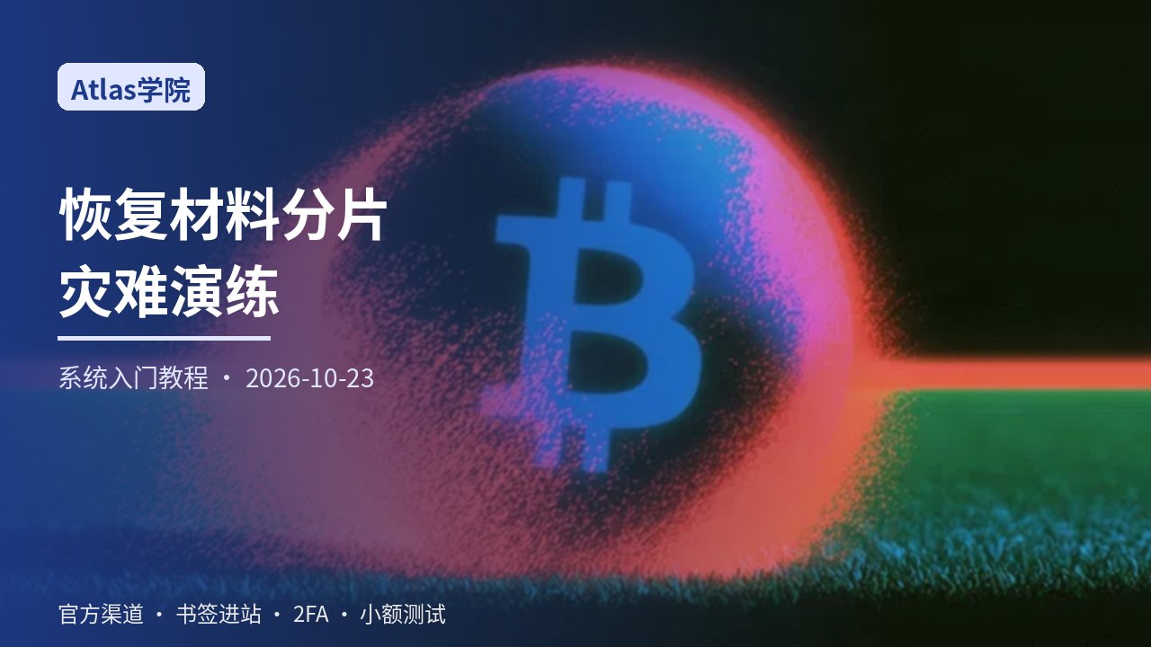 恢复材料分片与灾难演练总览