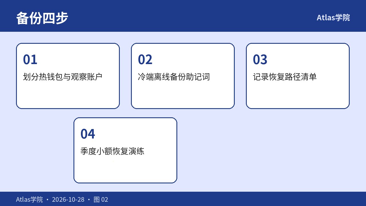 账户划分与备份四步